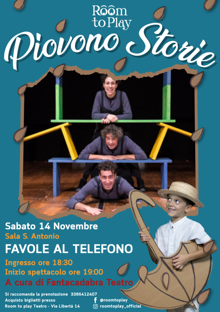 PIOVONO STORIE – FAVOLE AL TELEFONO